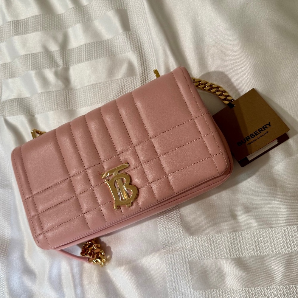 Burberry Dusty Pink Quilted